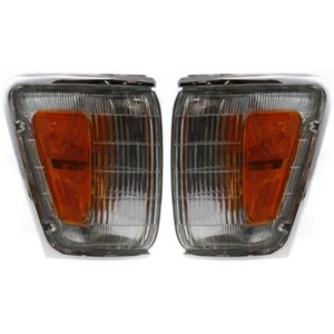 Fits 1990 1991 Toyota 4Runner Signal Light Pair w/Bulbs TO2520124 + TO2521124 - Picture 1 of 3