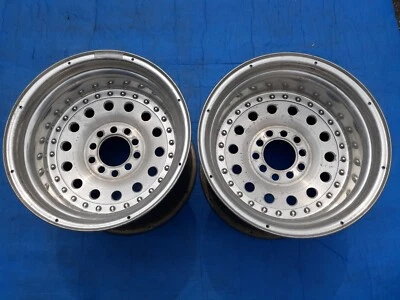 Par de ruedas Center Line Racing Pro Stock 15x12 Chevy Ford Mopar 1986/7 Foto 1 de 4