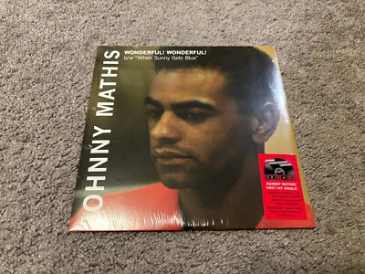 Johnny Mathis: Wonderful! Wonderful! Sealed Limited RSD 7'' Pop Vocal Vinyl - Image 1 of 4