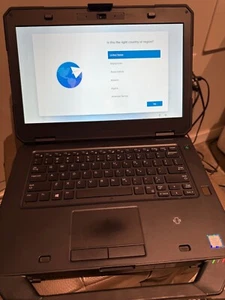 #34 Dell Latitude 14" FHD TOUCH 5414 Rugged i7-6600U 8GB 256GB WEBCAM WIN 11 P - Picture 1 of 3