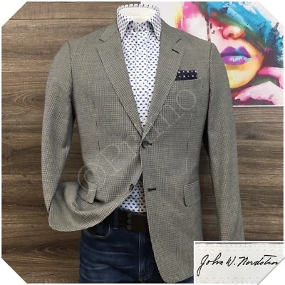 NORDSTROM Mens Blazer Sport Coat Casual Jacket Size 42R Wool Silk Suit - Image 1 of 4