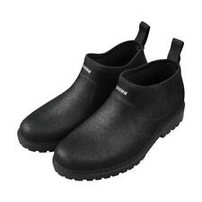 Mens Wellington Rain Boots Ankle Wellies Outdoor Chef Garden Waterproof Shoes