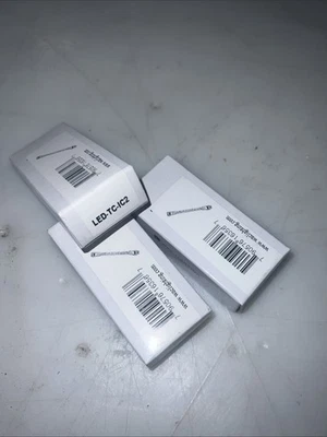 Lote de 3 cables de unión WAC Lighting LeD-TC-IC2 2" nuevos Foto 1 de 3