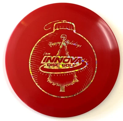 Innova STAR FL PFN PAT#'s 163g Scaled Red “Merry Christmas” Rare Old NEW - Image 1 of 4