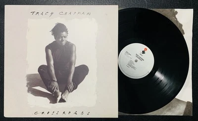 Tracy Chapman - Crossroads Vinyl Record LP Elektra 1989 Original Pressing - Image 1 of 4