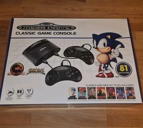 *NEW* Sega Mega Drive Classic Game Console - 81 Built-In Games, 2 Controllers