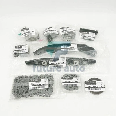 NUEVO Para Nissan 370Z Infiniti G37 M37 3.7L VQ37VHR OEM KIT DE CADENA DE DISTRIBUCIÓN DEL MOTOR EE. UU. Foto 1 de 2