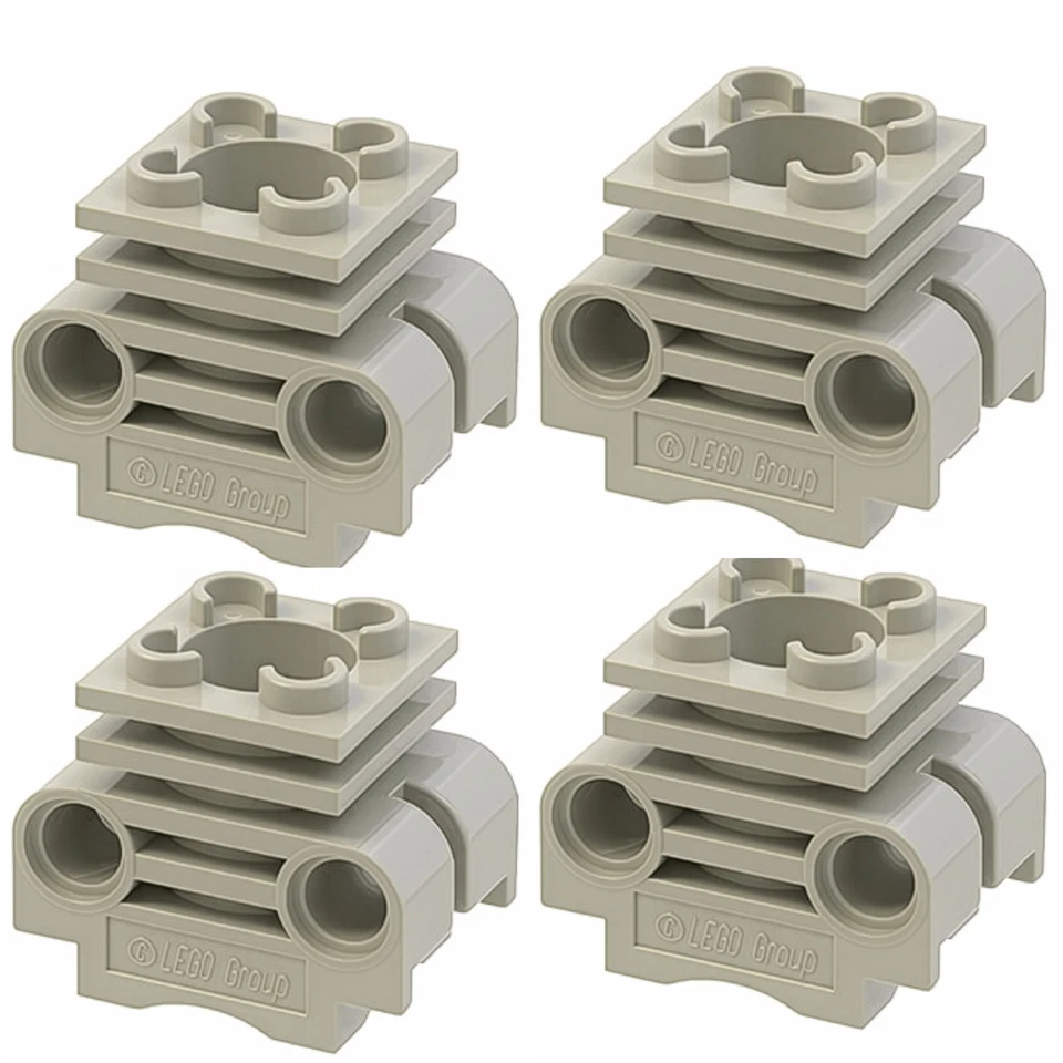 Lego Technic Engine Cylinder Light Bluish Grey [2850] x4 free shipping - Image 1 of 1