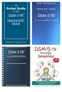 DSM 5 TR Combo Set Desk Reference + Classification + Simplified + Pocket Guide - Picture 1 of 5