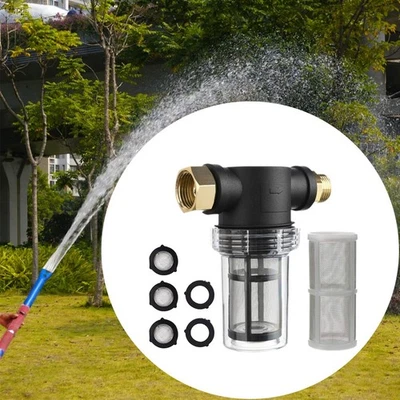 1X Vorfilter Wasserfilter Pumpenfilter Kreiselpumpe Gartenpumpe Wasserwerk - Bild 1 von 4