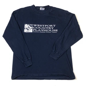 Camiseta De Colección Westport CT Country Playhouse 2001 Joanne Woodward Manga Larga - Imagen 1 de 9
