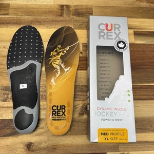 CURREX Hockey Pro solette profilo arco medio inserti supporto arco taglia XL 10-11,5 - Foto 1 di 5