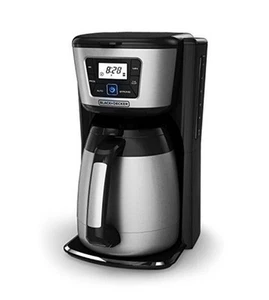 Black+Decker Caffettiera Termica 12 Tazze, Comandi Digitali, Acciaio Inox - Foto 1 di 7