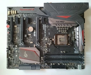 ASUS ROG Maximus VIII Hero M.2 Tripple Sli Cross Fire Intel Z170 Mainboard 1151 - Afbeelding 1 van 4