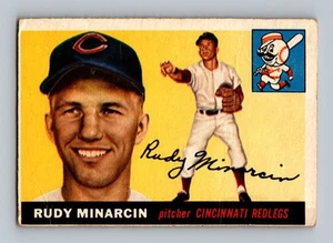 1955 Topps - High # Rudy Minarcin #174 (RC) - Picture 1 of 2