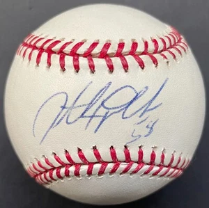 Jonathan Papelbon Autographed MLB Rawlings Baseball Signed JSA Boston Red Sox - Picture 1 of 7