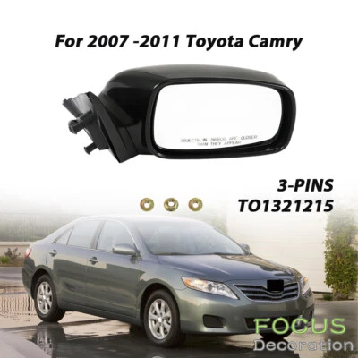 Juego de espejos retrovisores delanteros derecho pasajero Toyota Camry 2007 2008 2009 2010 2011 Foto 1 de 4
