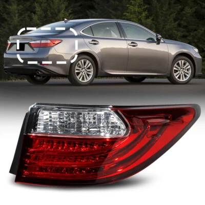 Outer Right Tail Light For Lexus ES350 2013 2014 2015 Rear Lamp Brake - Image 1 of 4