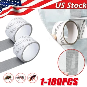 Screen Patch Repair Kit Window Repair Tape Fiberglass Covering Mesh Tool 5*200cm - Picture 1 of 7
