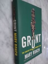 GRUNT by Mary Roach 1st/1st hardcover SIGNED Very Good Condition!