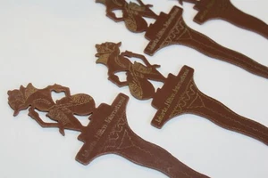 4 Pc Vintage Mid-Century Jakarta Hilton Int'l Indonesia Nightclub Swizzle Sticks - Picture 1 of 5