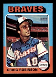 1975 Topps Mini Baseball #367 Craig Robinson NM/MT