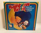 Rainbow Brite 1983 Blue Cloud Color Pocket Display WallHanging Mattel Sealed Box