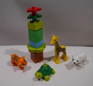 LEGO® Duplo 10801 Baby Jungtiere Tiere Animals Giraffe Schildkröte Eisbär Tiger - Picture 1 of 2