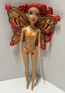 Barbie Sunburst Fairy Doll Fairytopia Magic of The Rainbow 2006 Mattel Orange - Picture 1 of 7