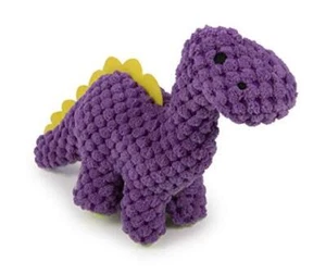 Just for Me Dinos Bruto Squeaky Mini Checkers - Dinos Bruto (Purple) Checkers - Picture 1 of 7