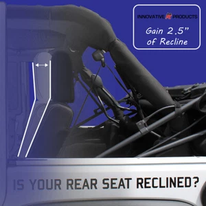 Rear Seat Recline Kit / Seat Spacers for Jeep JK Unlimited / JKU 4 Door (07-18) - Picture 1 of 10