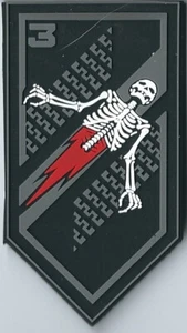 Patch ucraina 3D PVC Terza Brigata corazzata - Foto 1 di 4