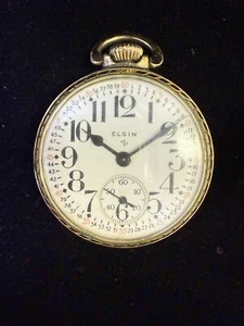 🚂 Elgin 575 Pocket Watch • 87.5g • 15 Jewel • 10k Rolled Gold Case • Railroad - Picture 1 of 4