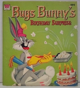 Bugs Bunny's Birthday Surprise Booklet Reprint From Whitman 1960 - Bild 1 von 3