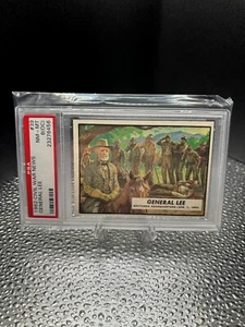 1962 Topps Civil War News #39 General Lee ~ PSA NM-MT 8 - Picture 1 of 2