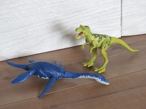 Lot 2 Jurassic Park World Legacy Baby T-Rex Savage Strike Plesiosaurus READ - Picture 1 of 14