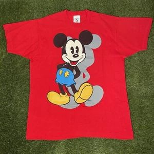 Vintage Mickey Mouse Disney Mickey & Co T-Shirt 90s Graphic Shirt Made In USA XL - Picture 1 of 16