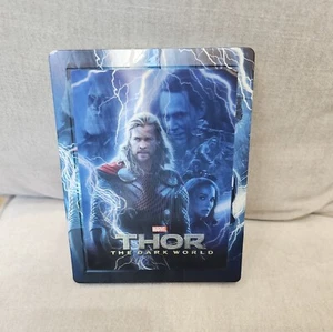 Marvel THOR The Dark World Lenticular Blu-Ray 2D 3D Steelbook - Picture 1 of 7