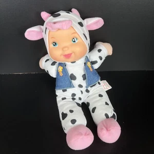 Babys First Doll Animal Friends Cow Plush Stuffed Animal Goldberger Singing - Picture 1 of 5