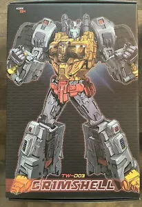 Toyworld Transformer TW-D03 GRIMSHELL Combiner Volcanicus GRIMLOCK Dinobots MP - Picture 1 of 3