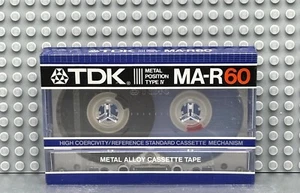 TDK MA-R 60 1984 JAPAN TYPE IV LEERKASSETTE TAPE (1) (SEALED) - Bild 1 von 3