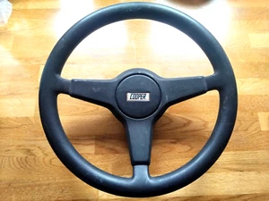 CLASSIC MINI COOPER S GENUINE ROVER BLACK SPI STEERING WHEEL INTERIOR WORKS 1275 - Picture 1 of 1
