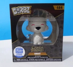 Funko Dorbz GHOST Direwolf #484 Juego de Tronos Funko Shop Excl + Prot 1/2500 - Imagen 1 de 6