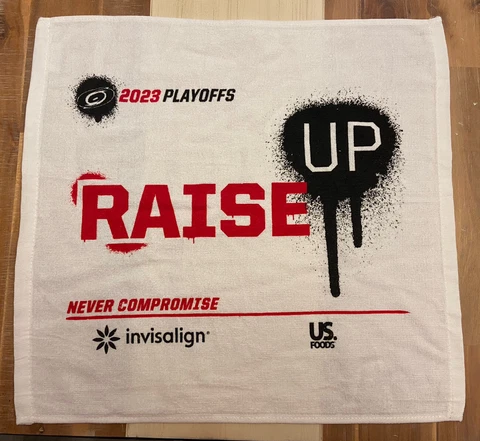 Carolina Hurricanes 2023 Round 2 Game 2 Playoff Rally Towel Cover