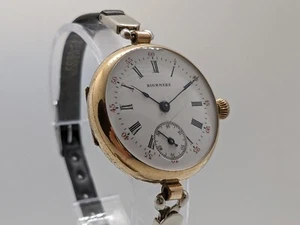 Vintage Canadian Highmere Early Wrist Watch Gold Filled AWC Co Case 1920s - Imagen 1 de 12