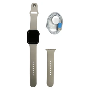 Apple Watch Series 8 ( GPS + Cellulaire) 45mm Aluminium Étui Étoile Bande Minuit - Photo 1 sur 2