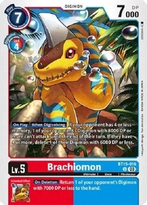 Brachiomon - BT15-016 - U - Exceed Apocalypse #BT15-016 Digimon TCG - Picture 1 of 1