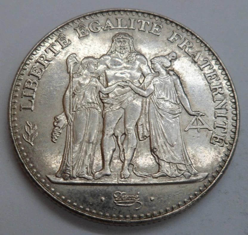 Französische Francs Reproduktion – 500, 1000, 5000, 10000 Francs, Ausgabe 1953-1958, Hochwertiger Druck