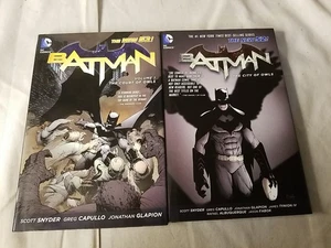 Lot Of 2 Batman Vol. 1 2 Court The City of Owls (The New 52) - Hardcover - Picture 1 of 3