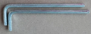 Lot of 2  3/16" Hex Key Wrench L Shaped CR-V Repairing Tool - Picture 1 of 3